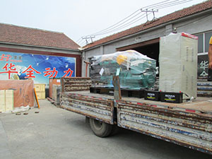 8月30日，一台120kw潍柴柴油发电机组发往江苏